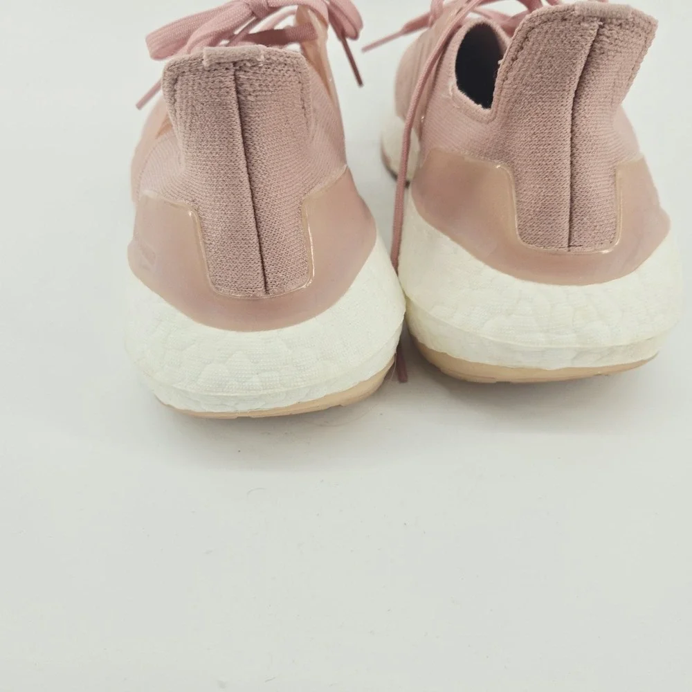 Adidas UltraBoost 22 Mauve Pink White Womens Size 9 US Athletic Sneakers Shoes